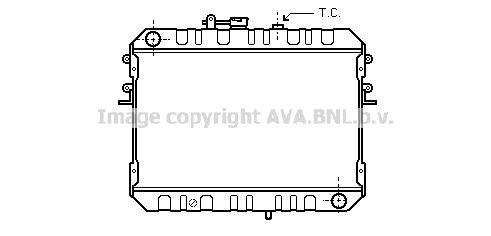 AVA QUALITY COOLING Radiators, Motora dzesēšanas sistēma MZ2046